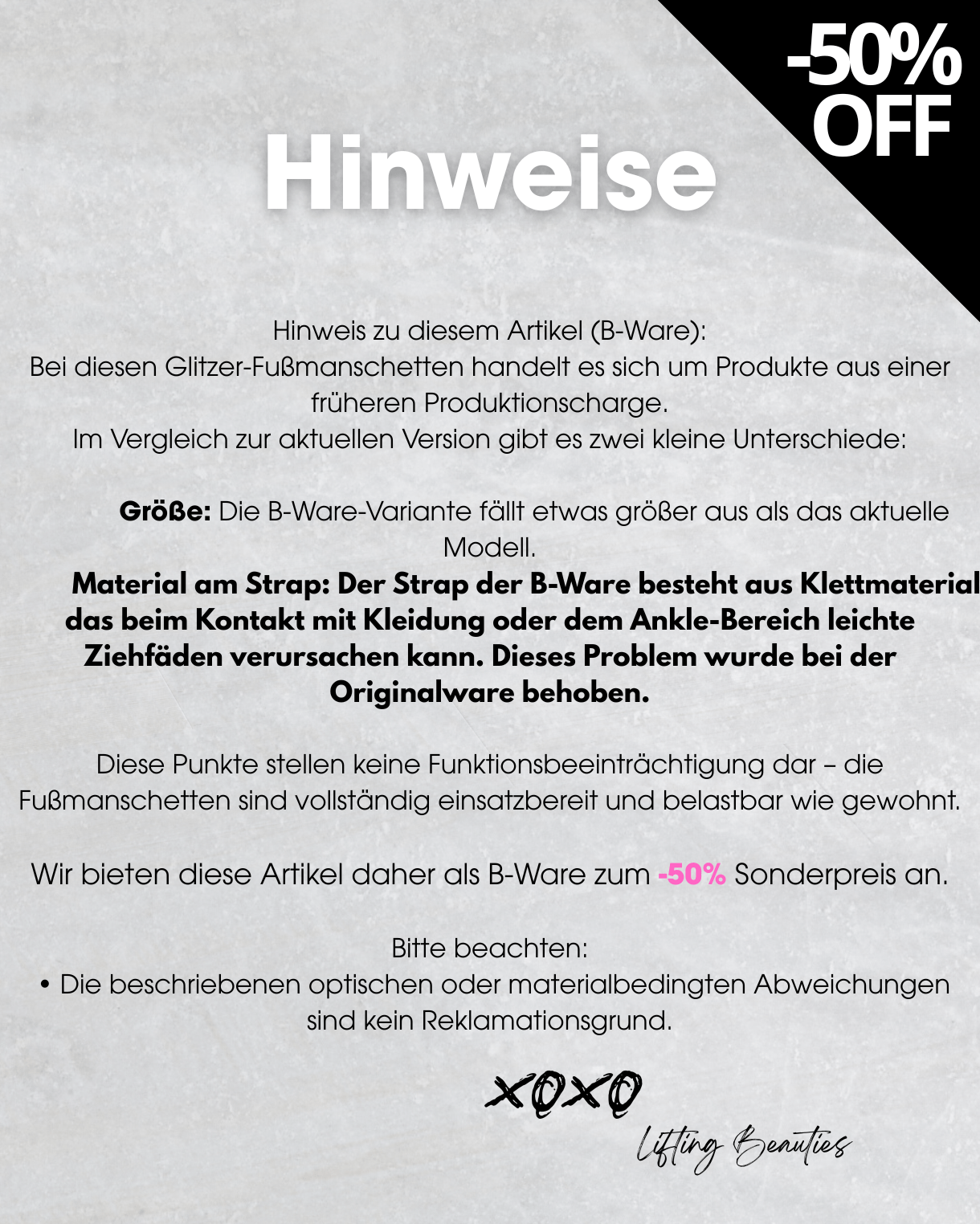 Hinweise für die 2. Wahl