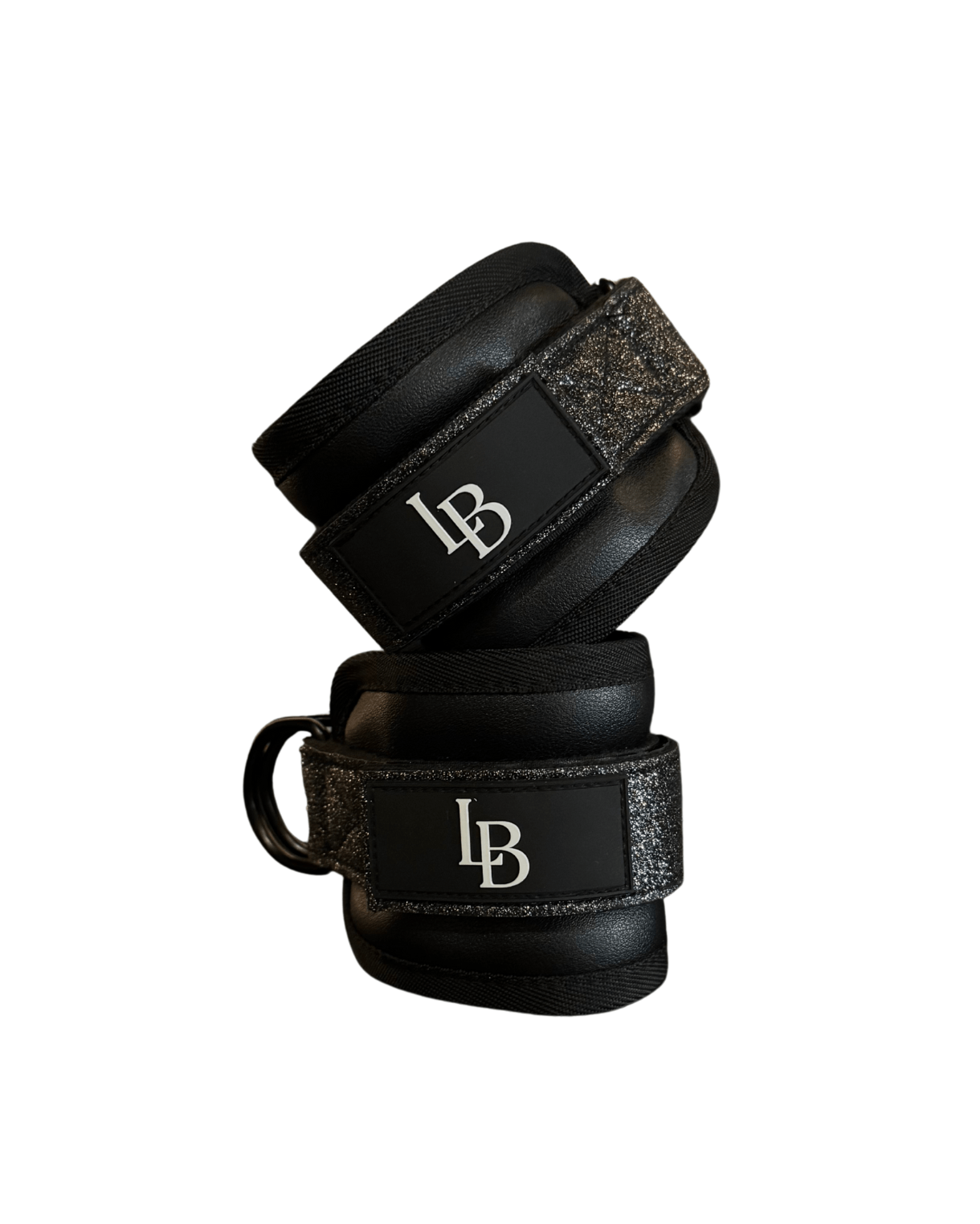 schwarze glitzer Zughilfen für Frauen