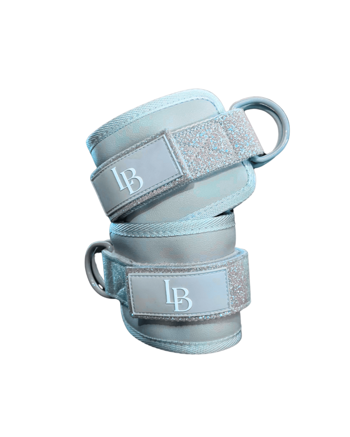 Baby Blue Lifting Bundle - LIFTING STRAPS + ANKLE STRAPS