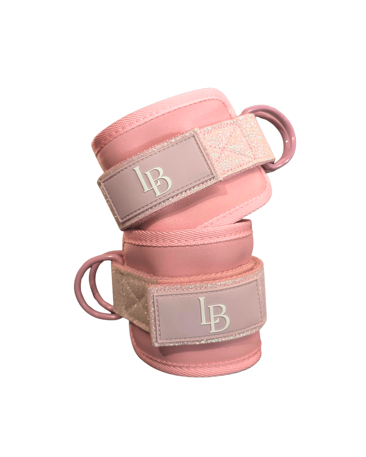 XL Pink Lifting Bundle - LIFTING STRAPS + ANKLE STRAPS + BELT