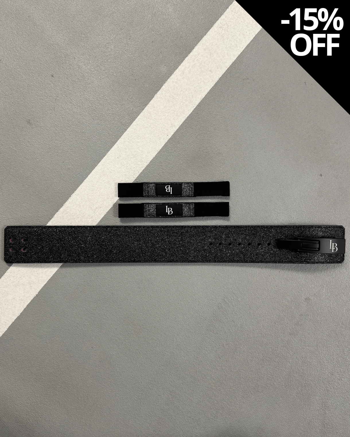 Black Lifting Bundle - LIFTING STRAPS + BELT