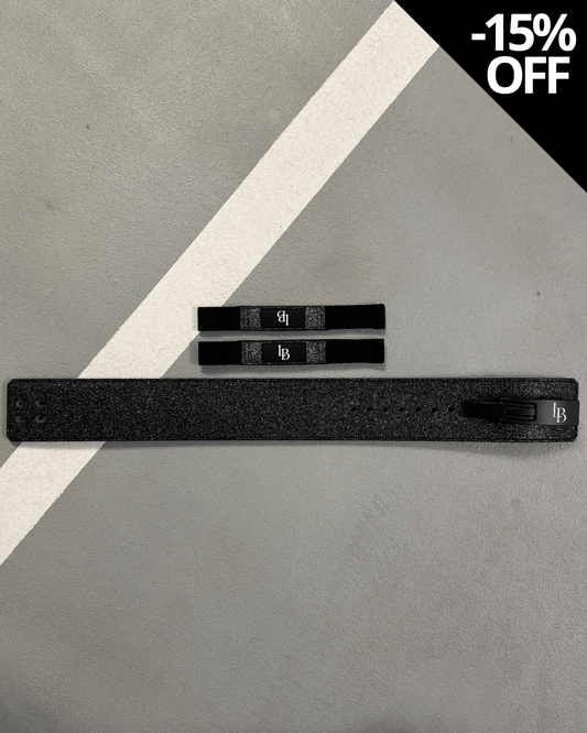 Black Lifting Bundle - LIFTING STRAPS + BELT