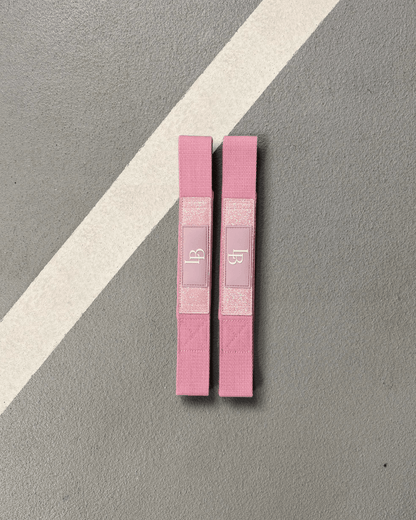 XL Pink Lifting Bundle - LIFTING STRAPS + ANKLE STRAPS + BELT