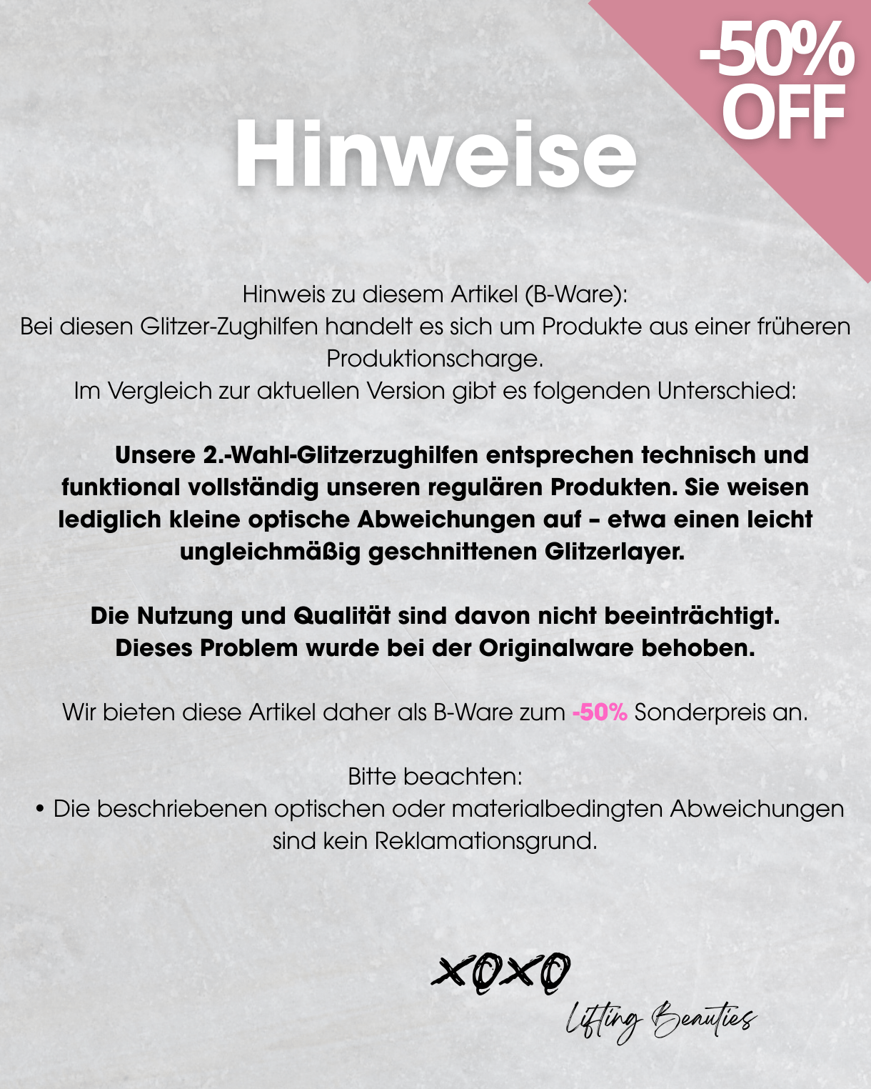 2. Wahl Zughilfen - baby pink