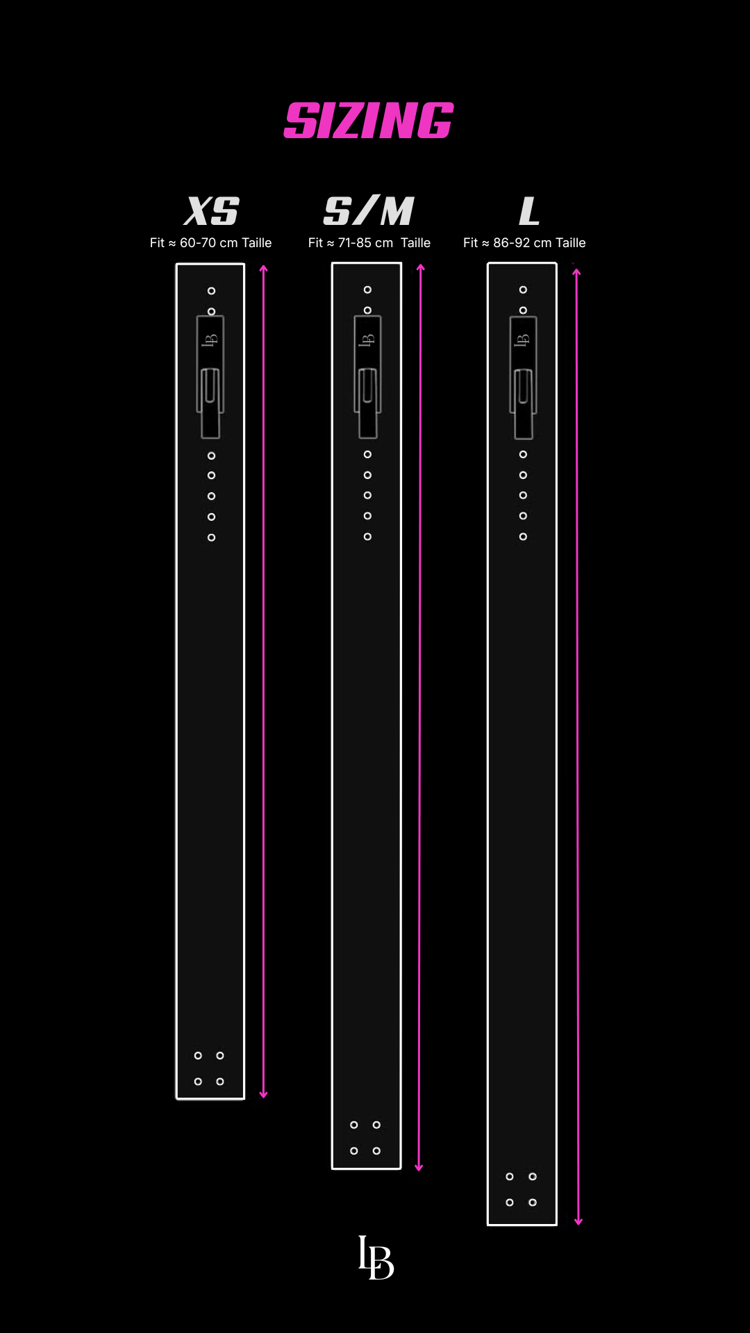 Gewichthebrgurt Sizing
